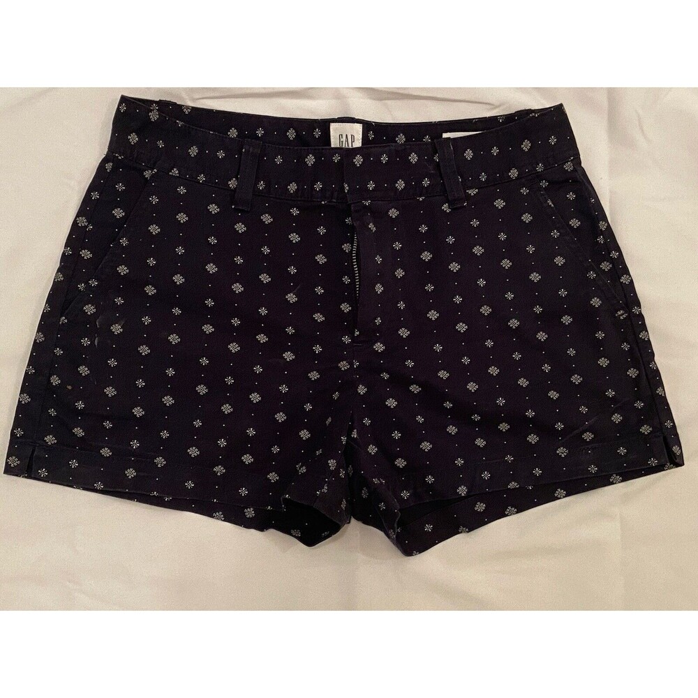 Gap Short Women size 2 Blue/White